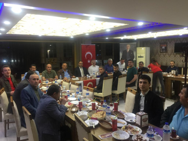 Türk Büro-Sen Siirt İl Temsilciliği Üyeleri İftarda Buluştu!