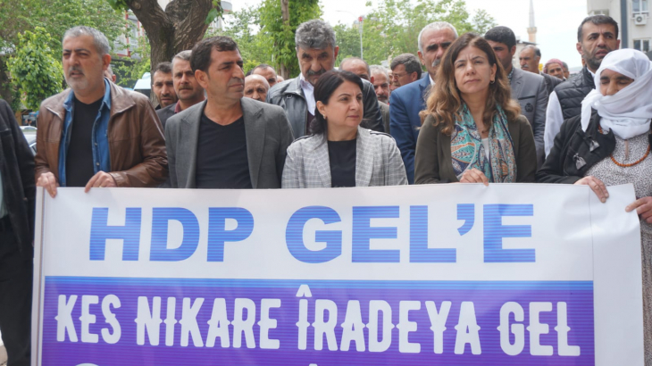 HDP Siirt İl Örgütü Ankara'da Yaşanan Olaya Karşı Sert Tepki Gösterdi