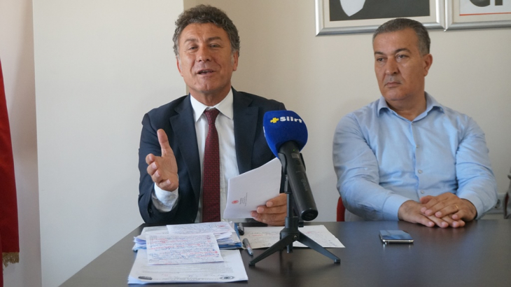CHP Milletvekili Orhan Sarıbal : Siirt'in kaynakları yandaşlara gitti