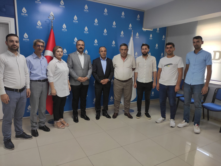 CHP Siirt İl Örgütünden DEVA ve HDP Siirt İl Örgütlerine Bayram Ziyareti