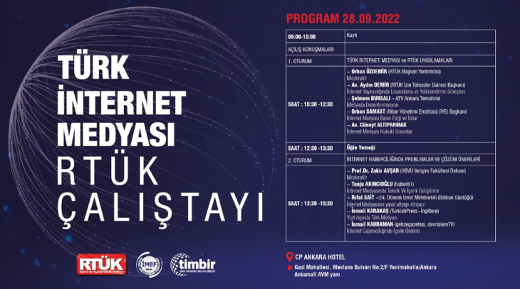 Artı Siirt 'Türk İnternet Medya' Çalıştayı'nda RTÜK İle Bir Araya Geliyor