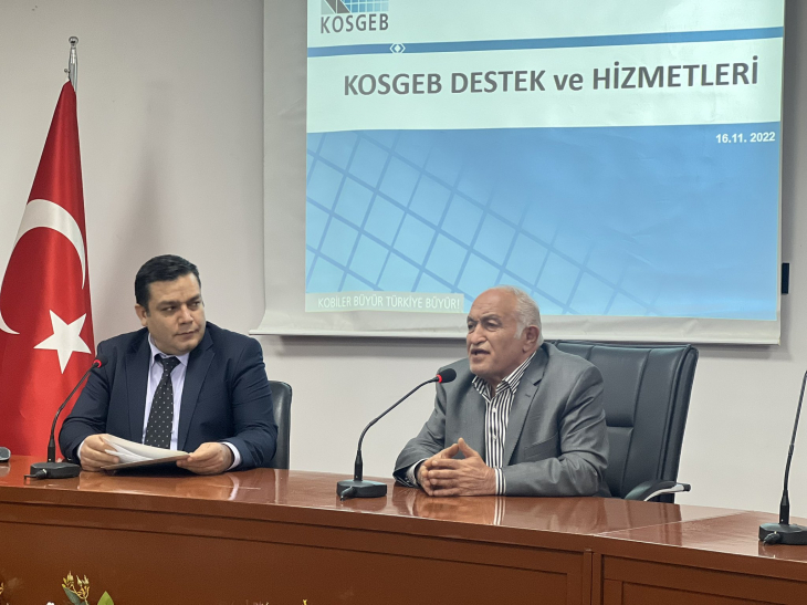 Siirt'te KOSGEB Destekleri Bilgilendirme Toplantısı Düzenlendi