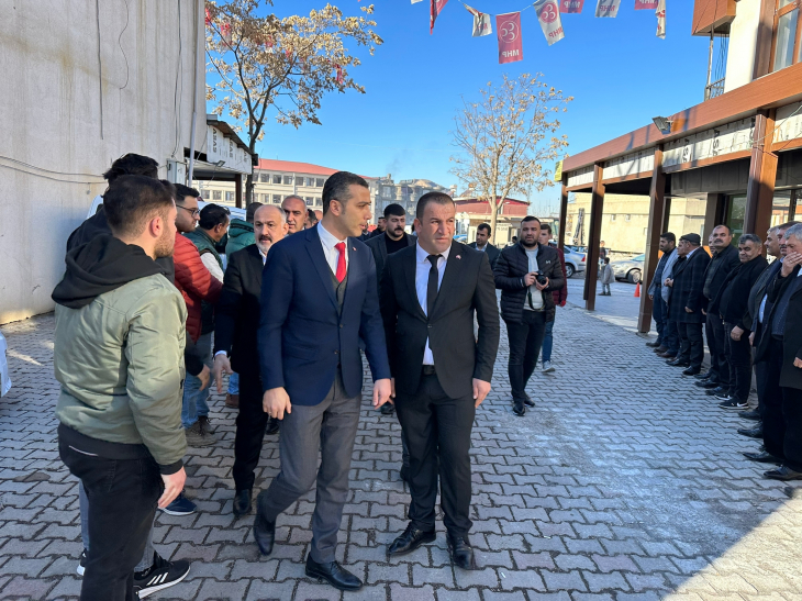 MHP Siirt İl Başkanı Tükenmez'den Eruh'a Ziyaret