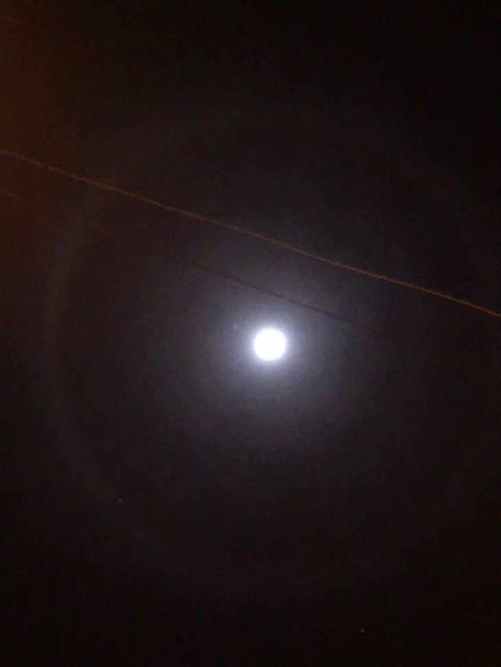 Hatay'da görülen 'Ay halkası' Siirt'te de görüntülendi