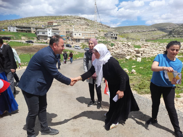 Yeşil Sol Parti Milletvekili Adayları Siirt'in 3 İlçesinde Köy Ziyaretleri Gerçekleştirdi!