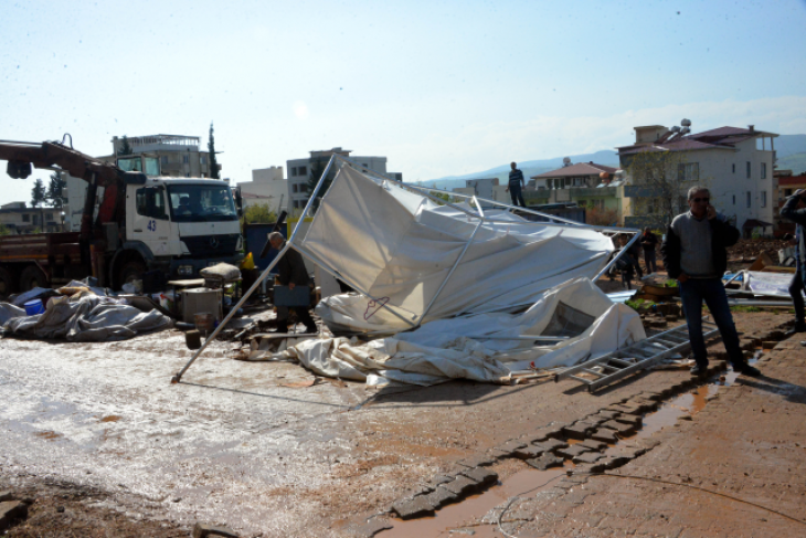 Kahramanmaraş'ta can kaybı ve yaralanmalara neden olan hortumun görüntüleri ortaya çıktı