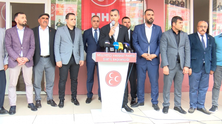 Siirt Milletvekili Adayı Kayra: 'Milliyetçi Hareket Partisinin adaylarının çekileceği iddiaları asılsızdır'