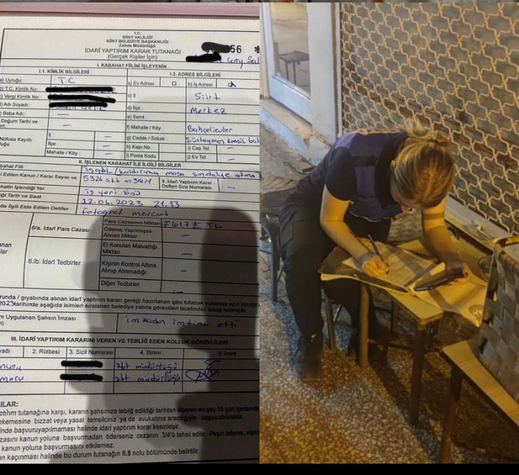 Siirt'te Bir Kahvehane Daha Dışarıya Sandalye Attığı İçin Mühürlendi!