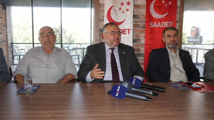 Saadet Partisi'nin Hatay Milletvekili Çalışkan Siirt'te Konuştu: 'Kaynaklarımız Peşkeş Çekiliyor'