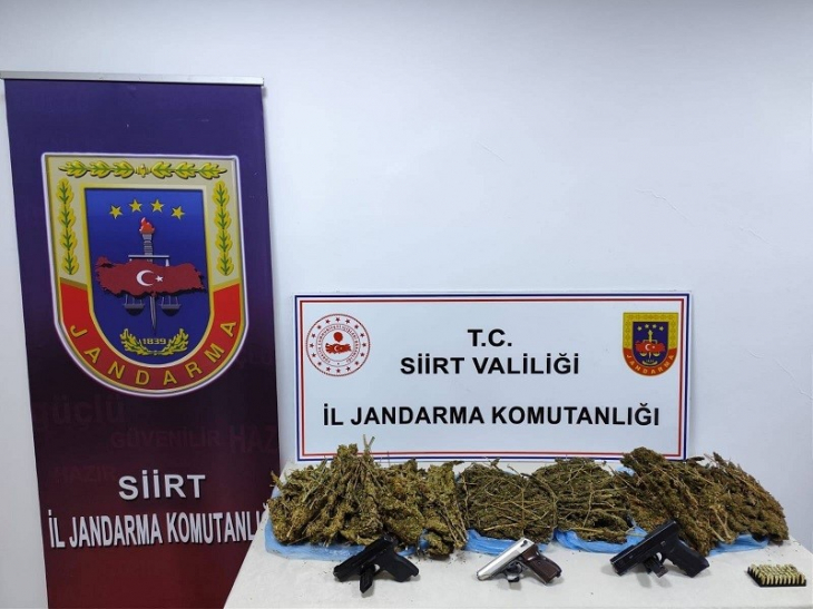 Siirt'te 5 kilogram uyuşturucu madde ele geçirildi: 1 tutuklama