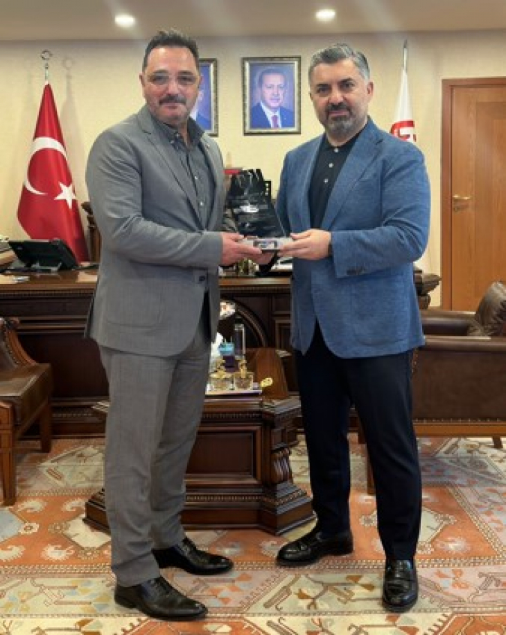 TİMBİR Başkanı Dr. Basa'dan, RTÜK Başkanı Şahin'e ziyaret