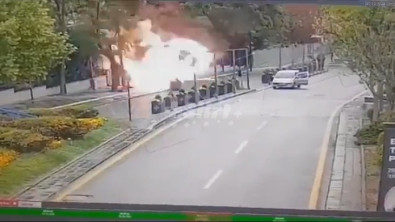 Ankara'da patlama ve çatışma anının görüntüleri ortaya çıktı
