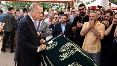Cumhurbaşkanı Erdoğan, Tillolular Derneği Başkanı Hacı Nimet Kaya'nın cenazesine katıldı