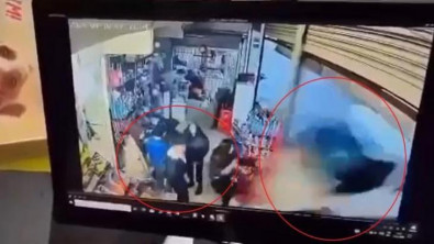 Diyarbakır'da 5 öğrencinin yaralandığı kaza kamerada