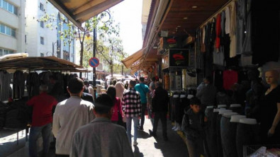Diyarbakır'da çarşı pazarda bayram hareketliliği
