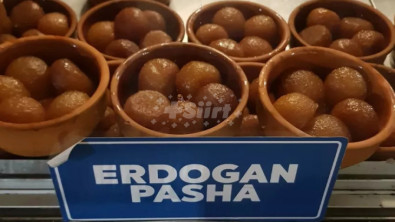 'Erdogan Pasha' tatlısı sosyal medyada gündem oldu