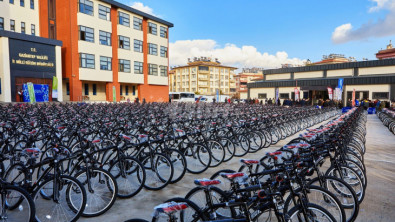 Gaziantep'te 40 bin öğretmene bisiklet dağıtıldı