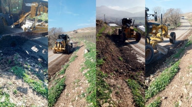Haberimiz Üzerine Siirt Valisi Dr. Kemal Kızılkaya'nın Talimatıyla Bozuk Köy Yolları Onarılıyor