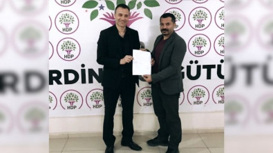 İdris İlhan, HDP - Yeşil Sol Parti'den Siirt Milletvekili Aday Adayı Oldu