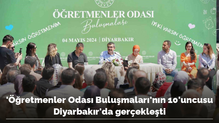 'Öğretmenler Odası Buluşmaları'nın 10'uncusu Diyarbakır'da gerçekleşti