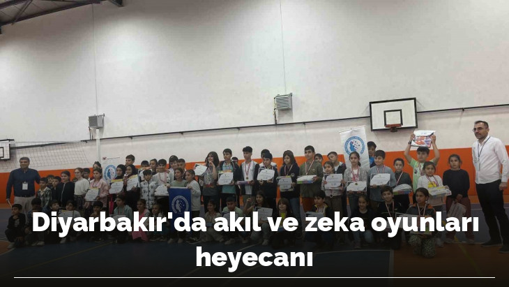 Diyarbakır'da akıl ve zeka oyunları heyecanı