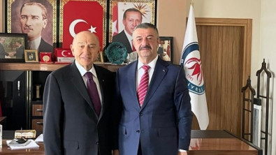 Nihat Özdemir'den Şirvan Belediye Başkanı Necat Cellek'e Ziyaret