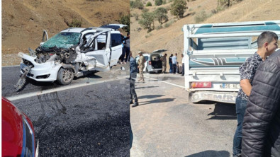 Siirt Bitlis Karayolunda Kaza: 3 Kişi Yaralanırken Araç Kullanılamaz Hale Geldi!