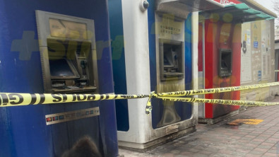 Siirt'in Kurtalan İlçesinde ATM'ler Kundaklandı!