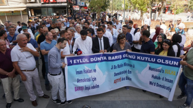 Siirt'te 1 Eylül Dünya Barış Günü Nedeniyle HDP, CHP, DEVA ve STK'lardan Ortak Açıklama!