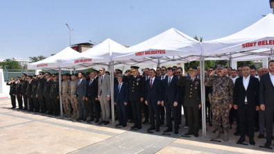 Siirt'te 15 Temmuz Şehitlerini Anma, Demokrasi ve Milli Birlik Günü etkinlikleri başladı