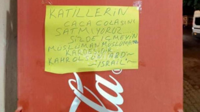 Siirt'te Bir Bakkal Coca Cola Dolabını Kapatıp Satışı Durdurdu! 'Katillerin Coca Colasını Satmıyoruz'