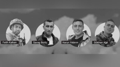 Siirt'te Görevli 4 Asker Pençe Kilit Operasyonunda Şehit Oldu