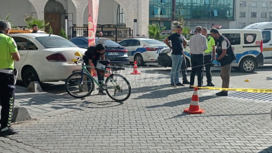 Siirt'te Mazgala Takılan Bisikletli Yüzüstü Yere Düşerek Hastanelik Oldu