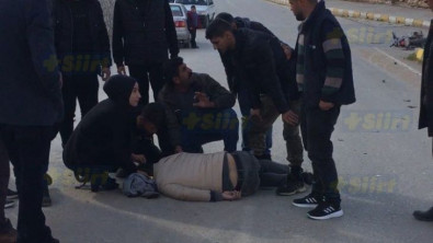 Siirt'te motosiklet ile otomobille çarpıştı: 1 ağır yaralı