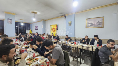 Siirt'te öğretmenler dayanışma yemeğinde bir araya geldi