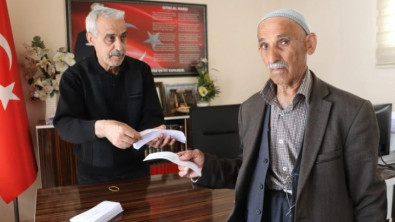 Siirt'te Seçmen Bilgi Kağıtları Dağıtılmaya Başlandı