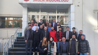 Siirt'ten Gönüllü Sağlık Çalışanları, Gaziantep'e Uğurlandı
