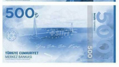 Türkiye'de Yeni Dönem Yeni Banknotlarla Başlıyor! İşte Yeni Banknot Tasarımları! 500 TL'nin Tasarımı..